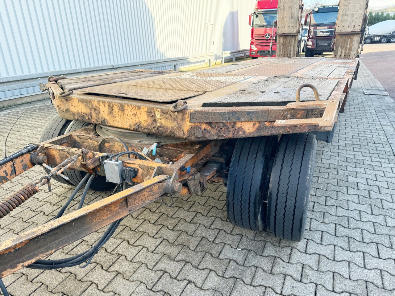 Piekabe zema profila platforma pārvadāšana smagās tehnikas T 3 Kompakt 30,0 T 3 Kompakt  30,0, Hydr. Rampen, Verbr. auf 3m: foto 11
