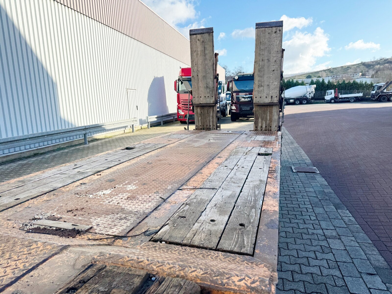 Piekabe zema profila platforma pārvadāšana smagās tehnikas T 3 Kompakt 30,0 T 3 Kompakt  30,0, Hydr. Rampen, Verbr. auf 3m: foto 12