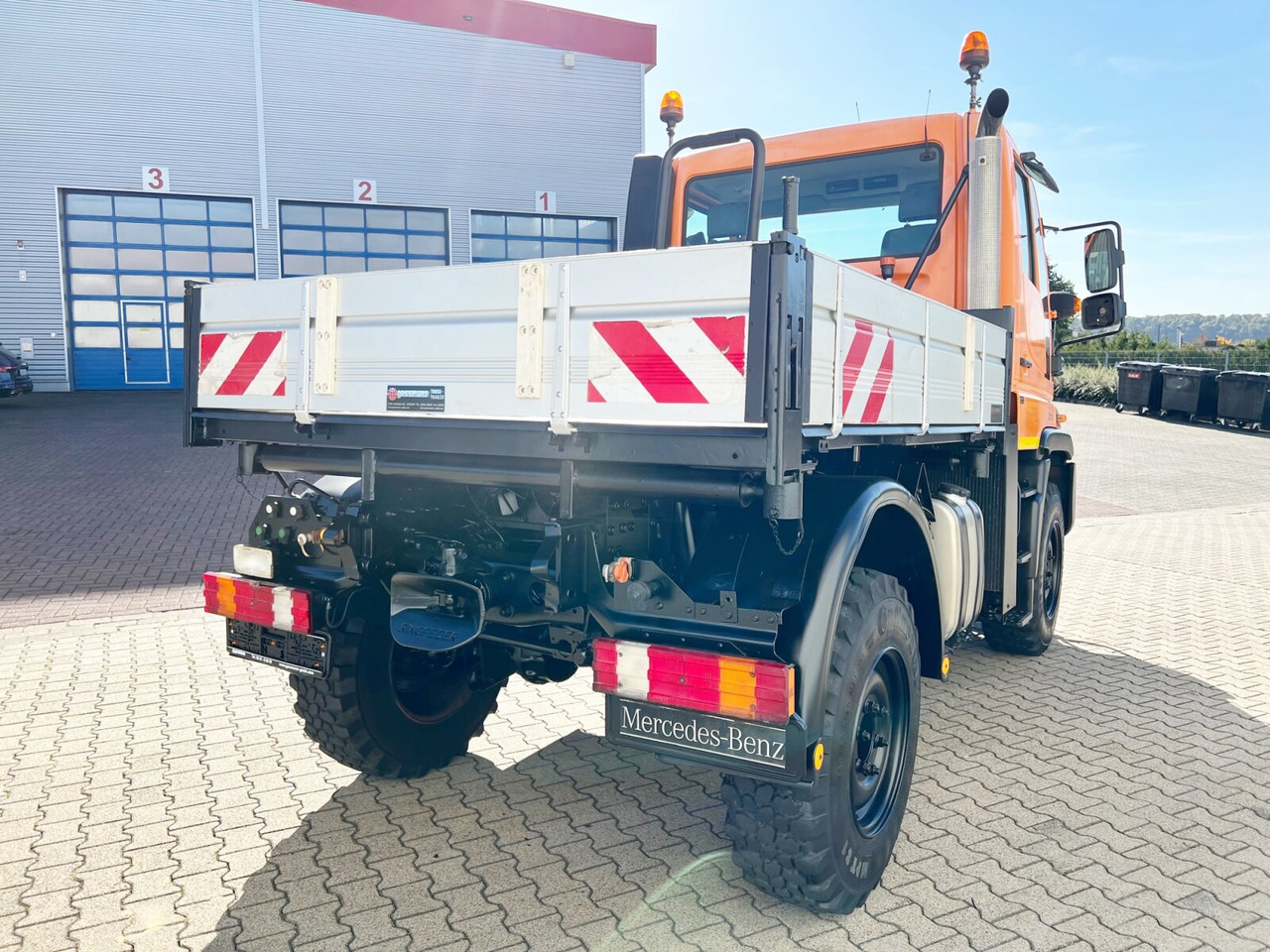 Kravas automašīna pašizgāzējs, Komunālā/ Specializētā tehnika Unimog U 300 4x4 U 300 4x4, Kipper, Kommunalhydraulik, VarioPilot, Zapfwelle: foto 10