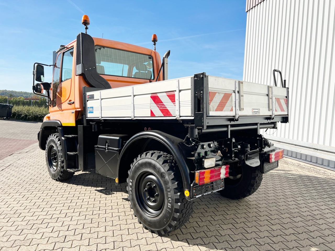 Kravas automašīna pašizgāzējs, Komunālā/ Specializētā tehnika Unimog U 300 4x4 U 300 4x4, Kipper, Kommunalhydraulik, VarioPilot, Zapfwelle: foto 12