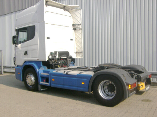 Scania 124 R 470 4x2 124R470 4x2, Kipphydraulik, 6 Zylinder - Vilcējs: foto 2 Scania 124 R 470 4x2 124R470 4x2, Kipphydraulik, 6 Zylinder - Vilcējs: foto 2