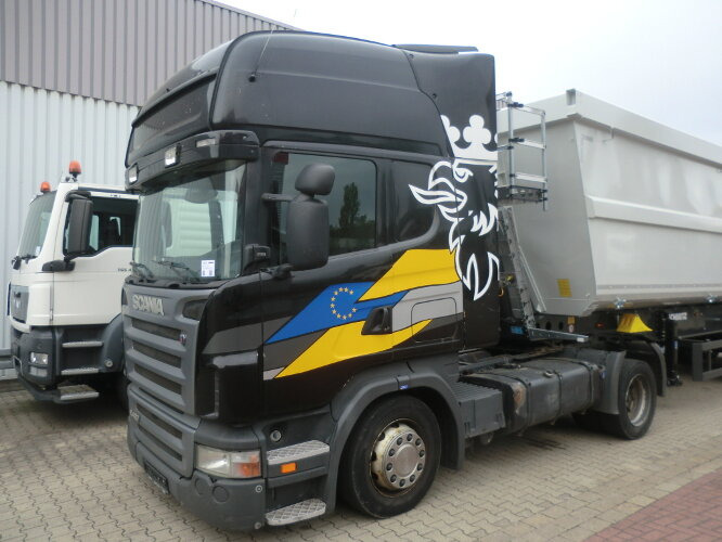 Scania R 420 4x2 R420 4x2 Lowliner, Twin Tec Rußfilterkat - Vilcējs: foto 1 Scania R 420 4x2 R420 4x2 Lowliner, Twin Tec Rußfilterkat - Vilcējs: foto 1