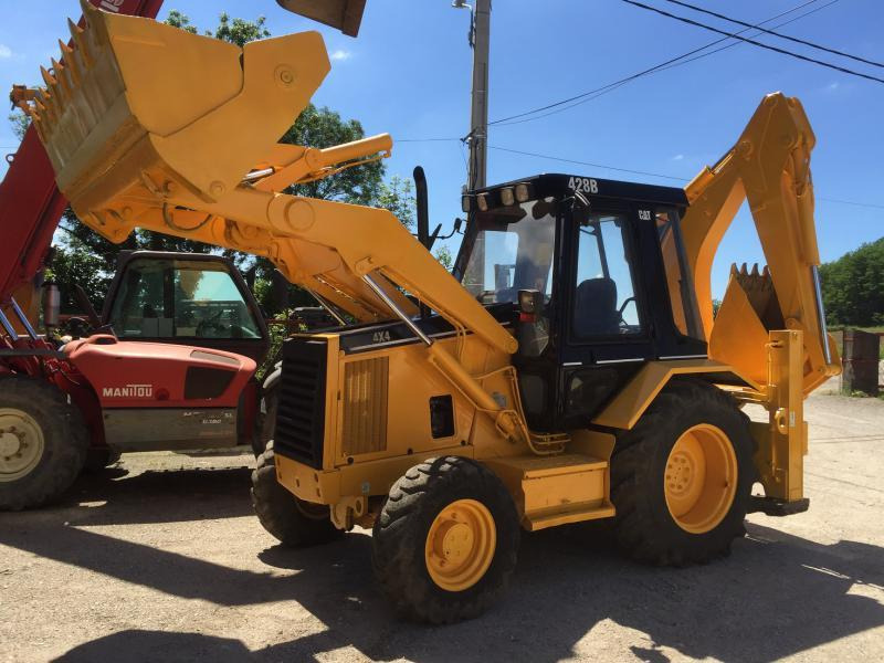 Caterpillar 428 B - Ekskavators-iekrāvējs: foto 1 Caterpillar 428 B - Ekskavators-iekrāvējs: foto 1