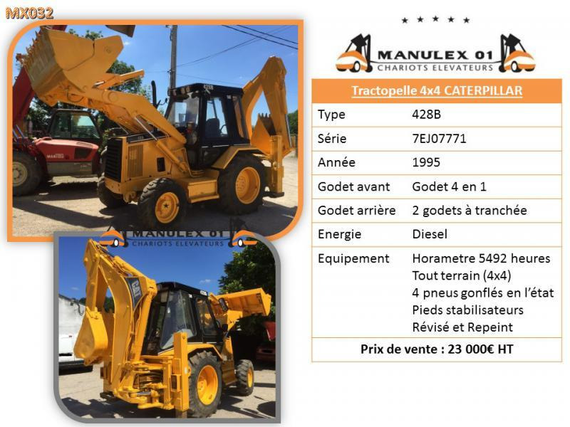 Caterpillar 428 B - Ekskavators-iekrāvējs: foto 5 Caterpillar 428 B - Ekskavators-iekrāvējs: foto 5