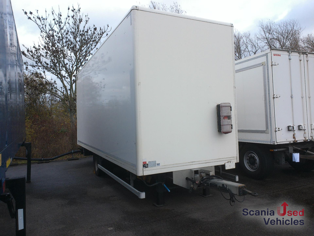 ACKERMANN 1-Achs ZAA mit LBW Dautel DL1500S - Piekabe slēgtā virsbūve: foto 1 ACKERMANN 1-Achs ZAA mit LBW Dautel DL1500S - Piekabe slēgtā virsbūve: foto 1