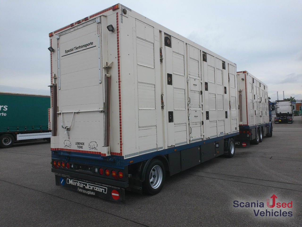 Piekabe dzīvnieku pārvadāšanai Menke-Janzen Viehtransport: foto 6