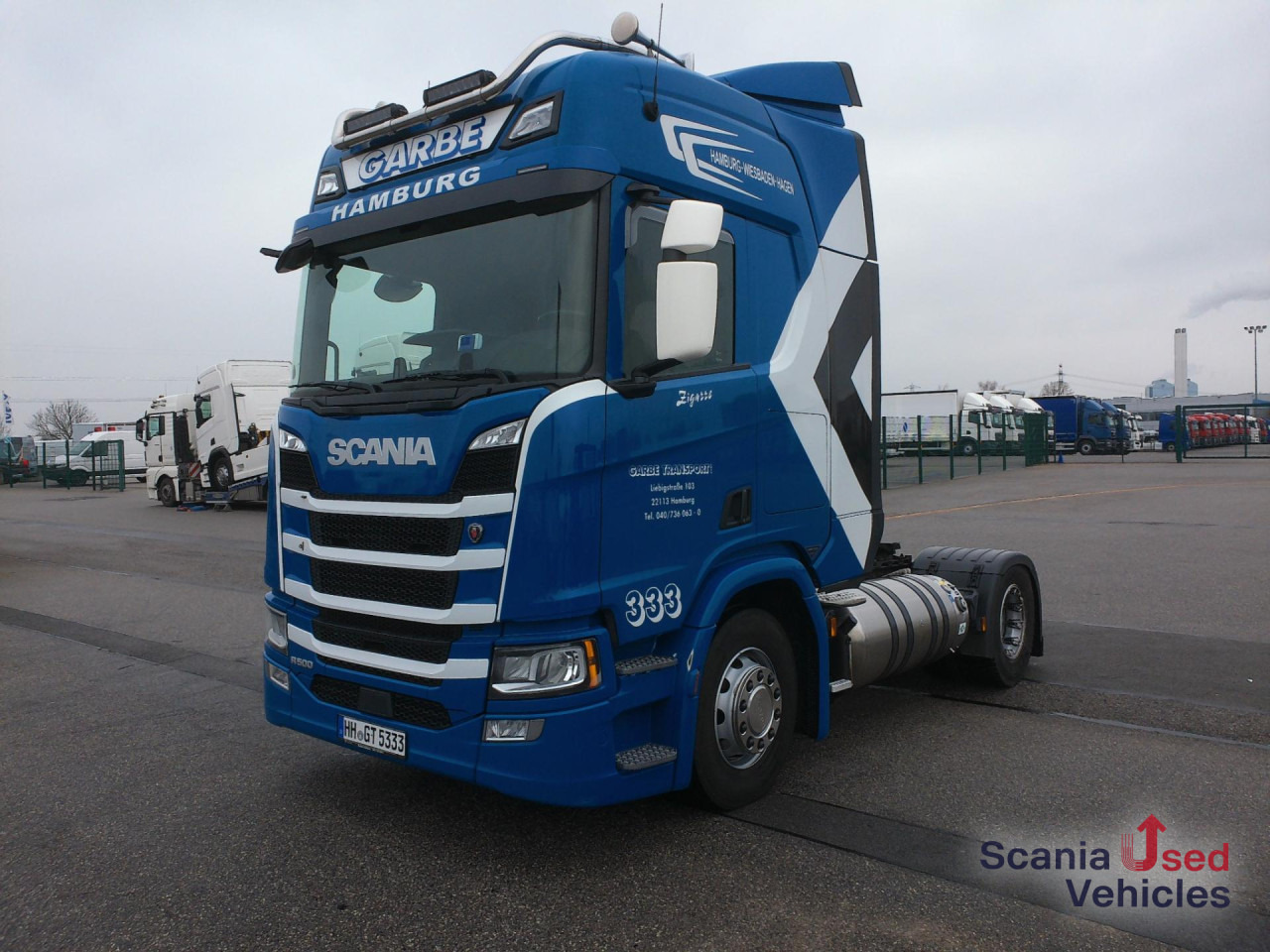 SCANIA R 410 A4x2LA LNG - Vilcējs: foto 1 SCANIA R 410 A4x2LA LNG - Vilcējs: foto 1