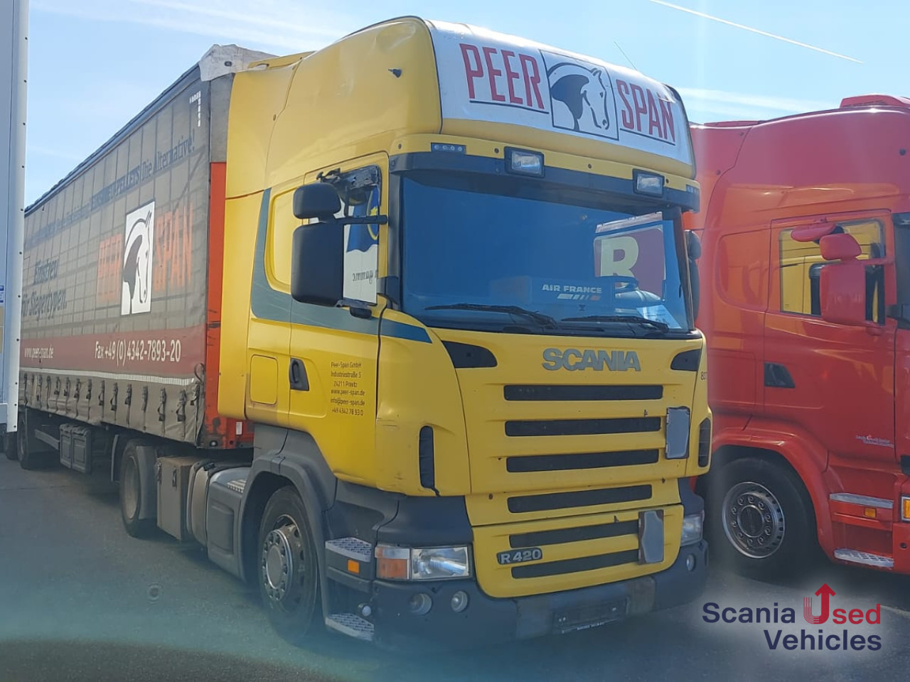 SCANIA R 420 LA4x2MEB Volumen MEGA Jumbo Vollluft - Vilcējs: foto 2 SCANIA R 420 LA4x2MEB Volumen MEGA Jumbo Vollluft - Vilcējs: foto 2
