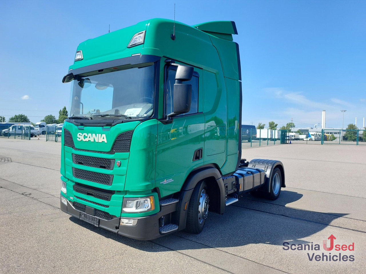 SCANIA R 450 A4x2EB Volumen Mega Jumbo DAB Standklima - Vilcējs: foto 1 SCANIA R 450 A4x2EB Volumen Mega Jumbo DAB Standklima - Vilcējs: foto 1