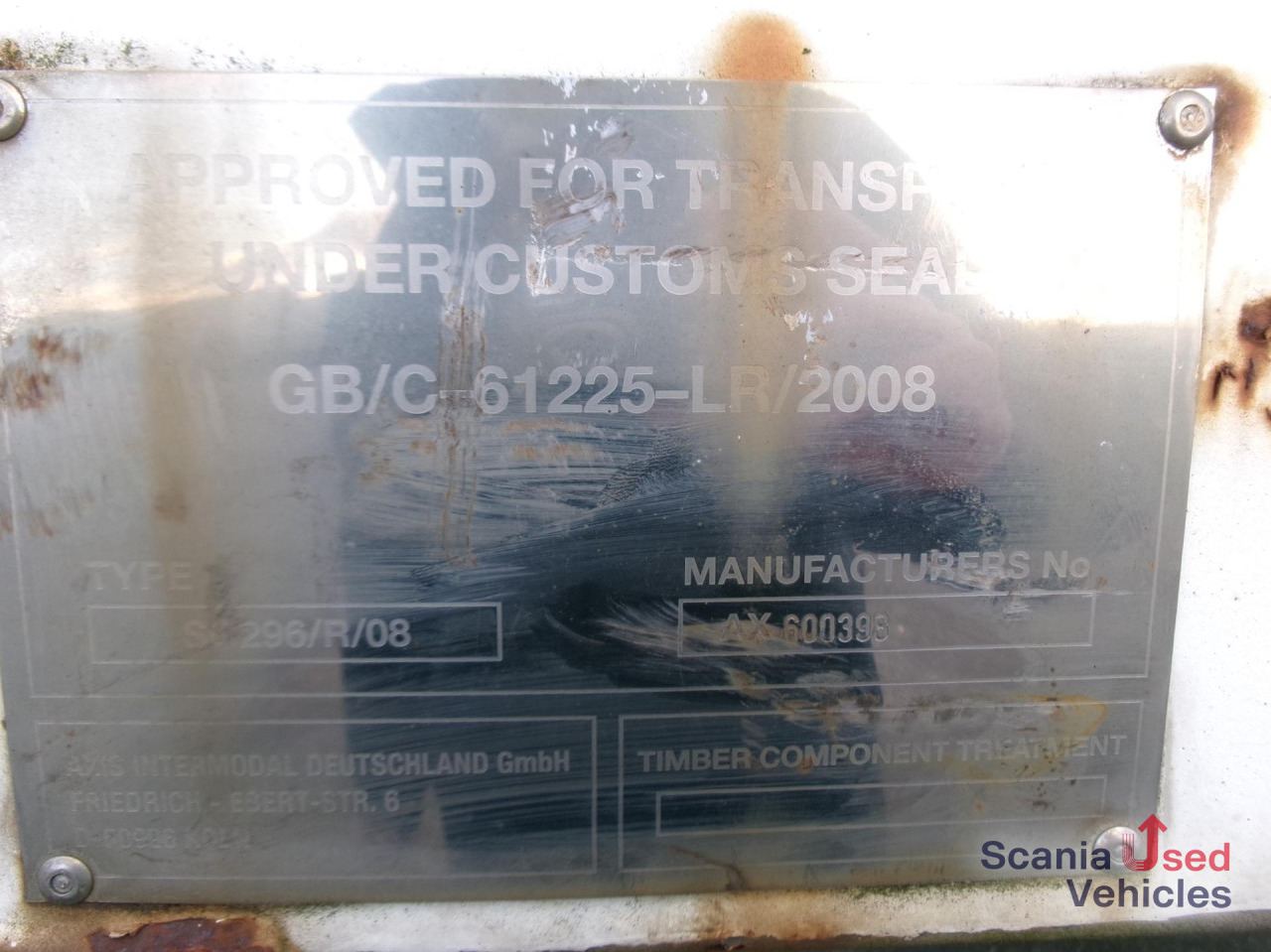 Wechselkoffer 7,45m mit Rolltor Schlüssellochwand - Piekabe slēgtā virsbūve: foto 3 Wechselkoffer 7,45m mit Rolltor Schlüssellochwand - Piekabe slēgtā virsbūve: foto 3