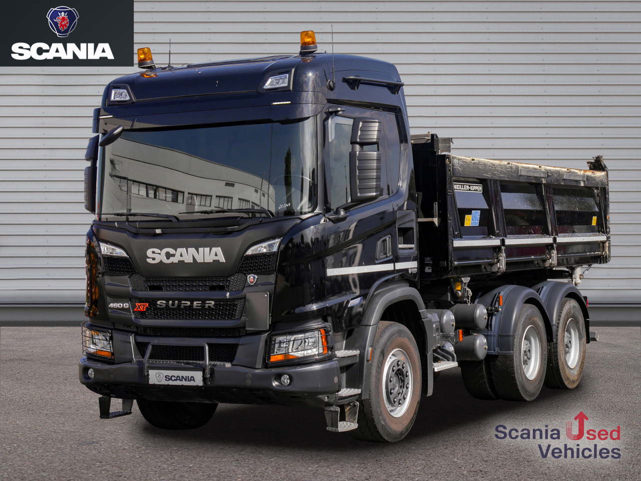 SCANIA G 460 B6x4HZ XT - Meiller D316 / Bordmatik - - Kravas automašīna pašizgāzējs: foto 1 SCANIA G 460 B6x4HZ XT - Meiller D316 / Bordmatik - - Kravas automašīna pašizgāzējs: foto 1