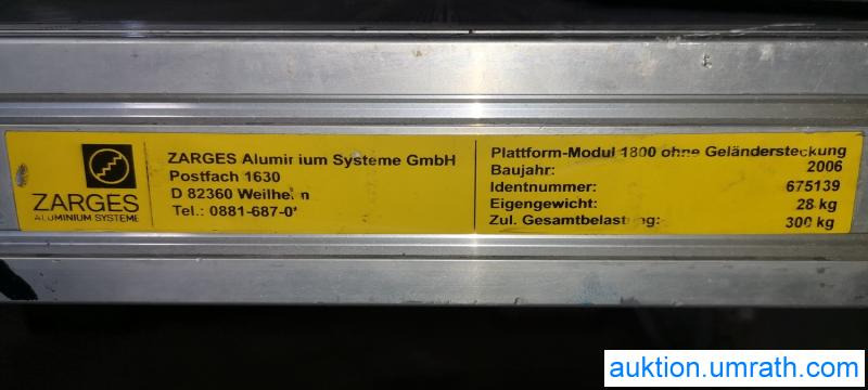 Posten Konvolut Zarges Plattform Laufsteg Bühne Überstieg Gehsteig Sockel Treppen Aluminium hochwertig - Garāžu aprīkojums: foto 4 Posten Konvolut Zarges Plattform Laufsteg Bühne Überstieg Gehsteig Sockel Treppen Aluminium hochwertig - Garāžu aprīkojums: foto 4