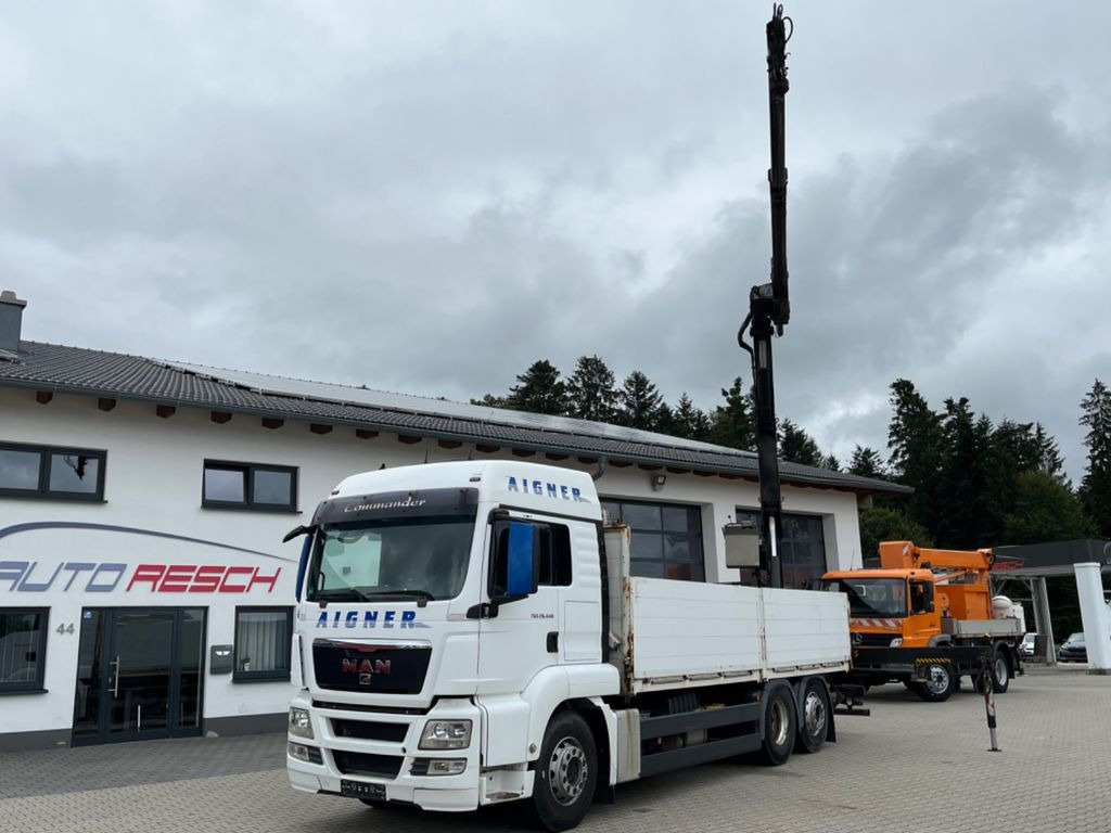 MAN TGS 26.440 Baustoff mit HIAB XS 166 Kran MAN TGS 26.440 Baustoff mit HIAB XS 166 Kran - Bortu kravas automašīna/ Platforma, Kravas auto ar manipulatoru: foto 1 MAN TGS 26.440 Baustoff mit HIAB XS 166 Kran MAN TGS 26.440 Baustoff mit HIAB XS 166 Kran - Bortu kravas automašīna/ Platforma, Kravas auto ar manipulatoru: foto 1