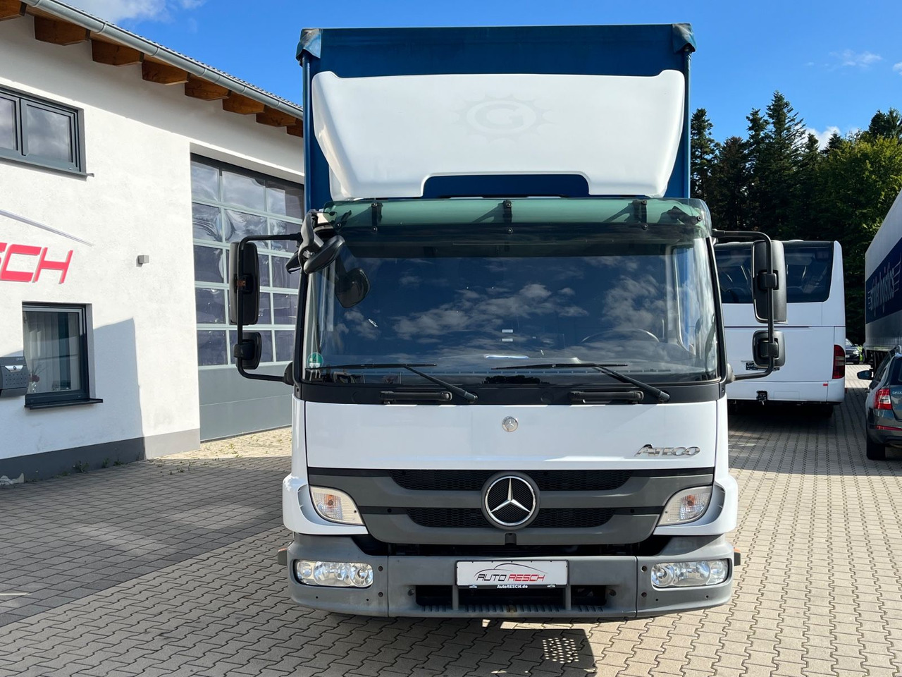 Mercedes-Benz Atego 818 Klima Sperre 74100KM 2,70 Ladehöhe - Furgons ar tentu: foto 3 Mercedes-Benz Atego 818 Klima Sperre 74100KM 2,70 Ladehöhe - Furgons ar tentu: foto 3
