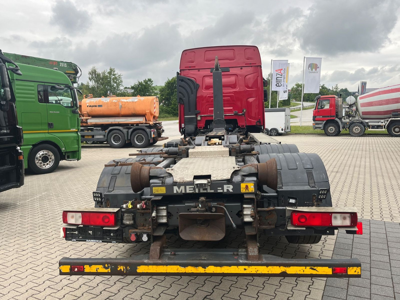 Renault T520 6x2 Meiller RS 21 Abrollkipper Lift Lenk - Pacēlājs ar āķi: foto 5 Renault T520 6x2 Meiller RS 21 Abrollkipper Lift Lenk - Pacēlājs ar āķi: foto 5