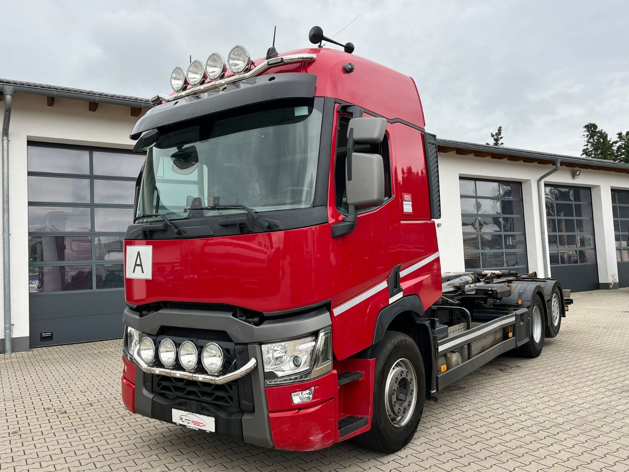 Renault T520 6x2 Meiller RS 21 Abrollkipper Lift Lenk - Pacēlājs ar āķi: foto 3 Renault T520 6x2 Meiller RS 21 Abrollkipper Lift Lenk - Pacēlājs ar āķi: foto 3