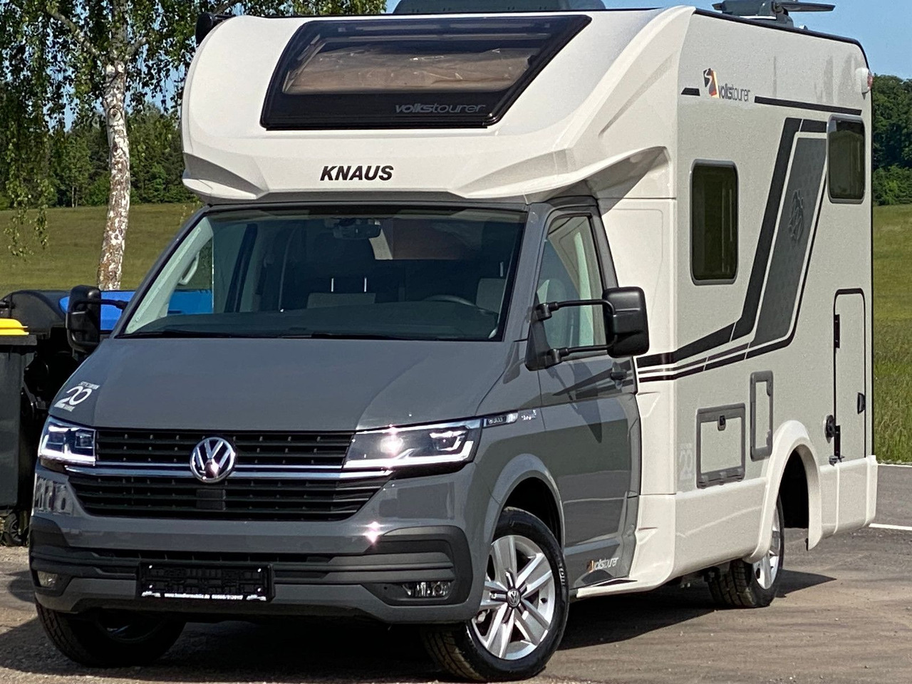 Knaus TOURER Vansation 500 MQ,4 Personen,AHK,slidebett - Daļēji integrētais kemperis: foto 1 Knaus TOURER Vansation 500 MQ,4 Personen,AHK,slidebett - Daļēji integrētais kemperis: foto 1