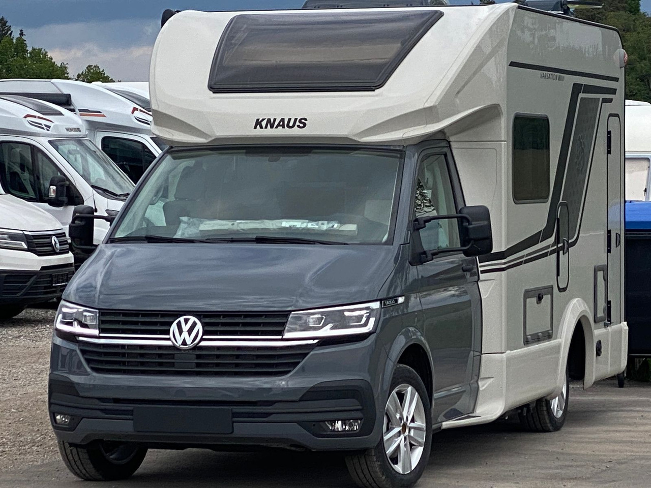 Knaus Tourer Van 500 LT, slide Bett, 4 P. Zulassung - Daļēji integrētais kemperis: foto 1 Knaus Tourer Van 500 LT, slide Bett, 4 P. Zulassung - Daļēji integrētais kemperis: foto 1
