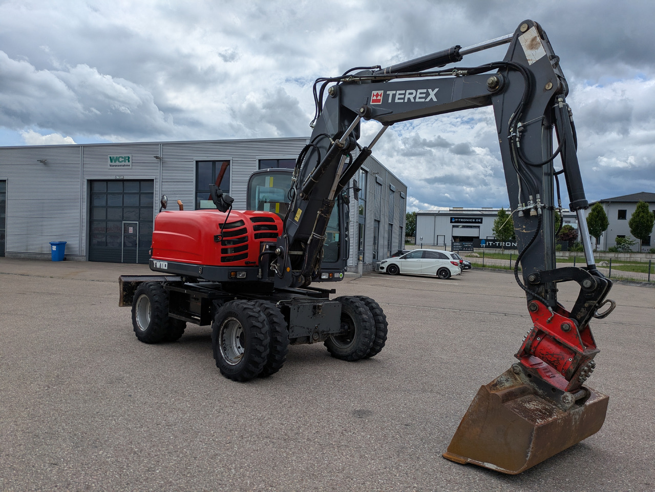 TEREX TW110 Mobilbagger Powertilt Rußpartikelfilter - Riteņu ekskavators: foto 4 TEREX TW110 Mobilbagger Powertilt Rußpartikelfilter - Riteņu ekskavators: foto 4