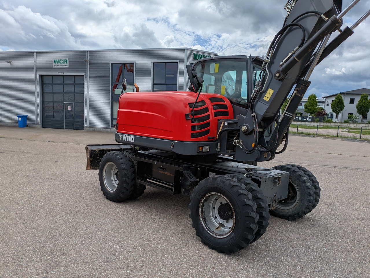 TEREX TW110 Mobilbagger Powertilt Rußpartikelfilter - Riteņu ekskavators: foto 5 TEREX TW110 Mobilbagger Powertilt Rußpartikelfilter - Riteņu ekskavators: foto 5