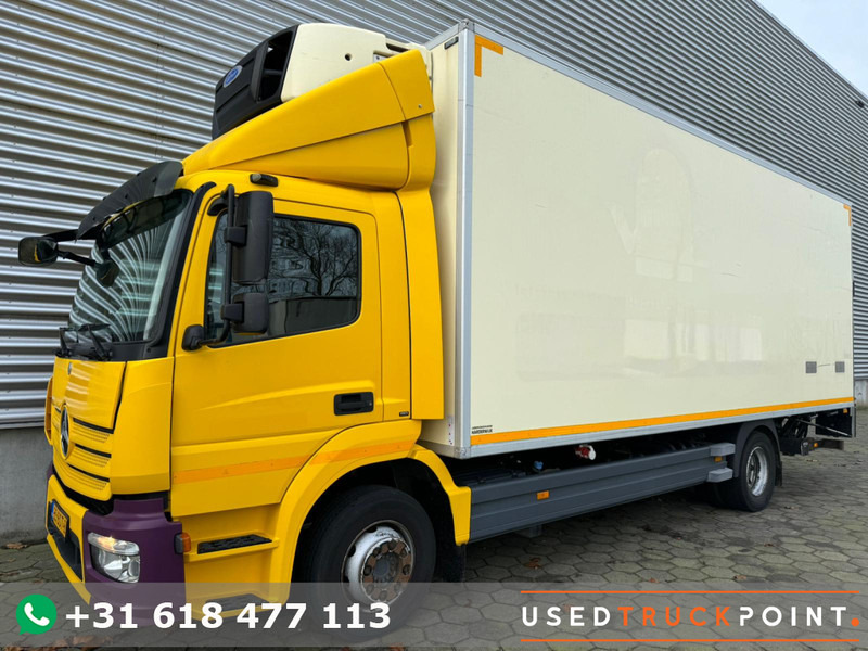 Mercedes-Benz ATEGO 1218 / Carrier / Euro 6 / Klima / Tail Lift / Diesel + Elctro / NL Truck - Kravas automašīna refrižerators: foto 1 Mercedes-Benz ATEGO 1218 / Carrier / Euro 6 / Klima / Tail Lift / Diesel + Elctro / NL Truck - Kravas automašīna refrižerators: foto 1