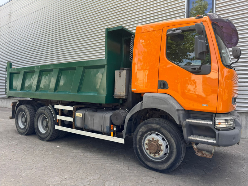 Renault KERAX 400-34 / 6X6 / Kipper / Full Steel / NL truck - Kravas automašīna pašizgāzējs: foto 2 Renault KERAX 400-34 / 6X6 / Kipper / Full Steel / NL truck - Kravas automašīna pašizgāzējs: foto 2