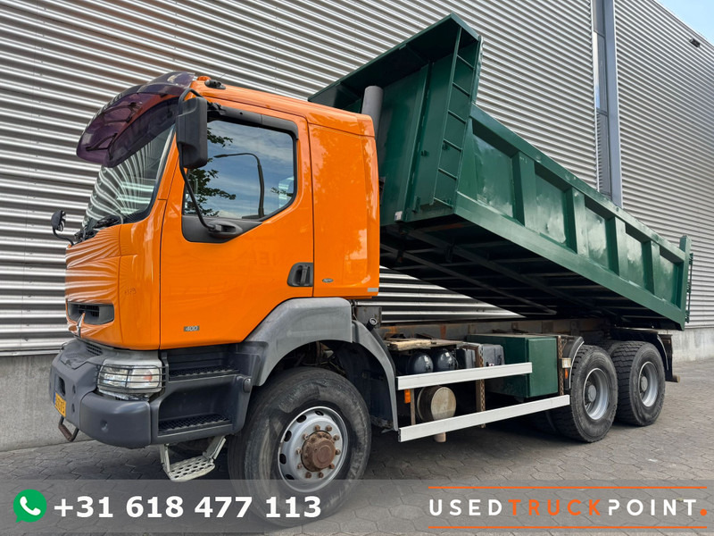 Renault KERAX 400-34 / 6X6 / Kipper / Full Steel / NL truck - Kravas automašīna pašizgāzējs: foto 1 Renault KERAX 400-34 / 6X6 / Kipper / Full Steel / NL truck - Kravas automašīna pašizgāzējs: foto 1