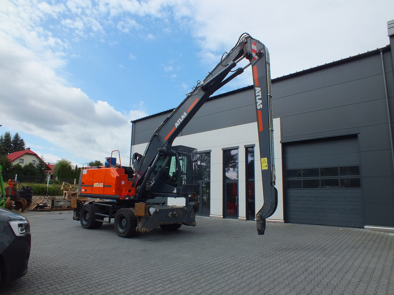 ATLAS 250MH - Atkritumu iekrāvējs - Ekskavators: foto 1 ATLAS 250MH - Atkritumu iekrāvējs - Ekskavators: foto 1