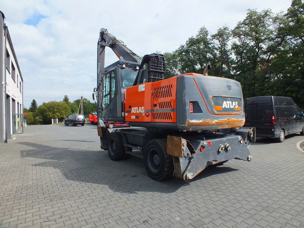 ATLAS 250MH - Atkritumu iekrāvējs - Ekskavators: foto 5 ATLAS 250MH - Atkritumu iekrāvējs - Ekskavators: foto 5