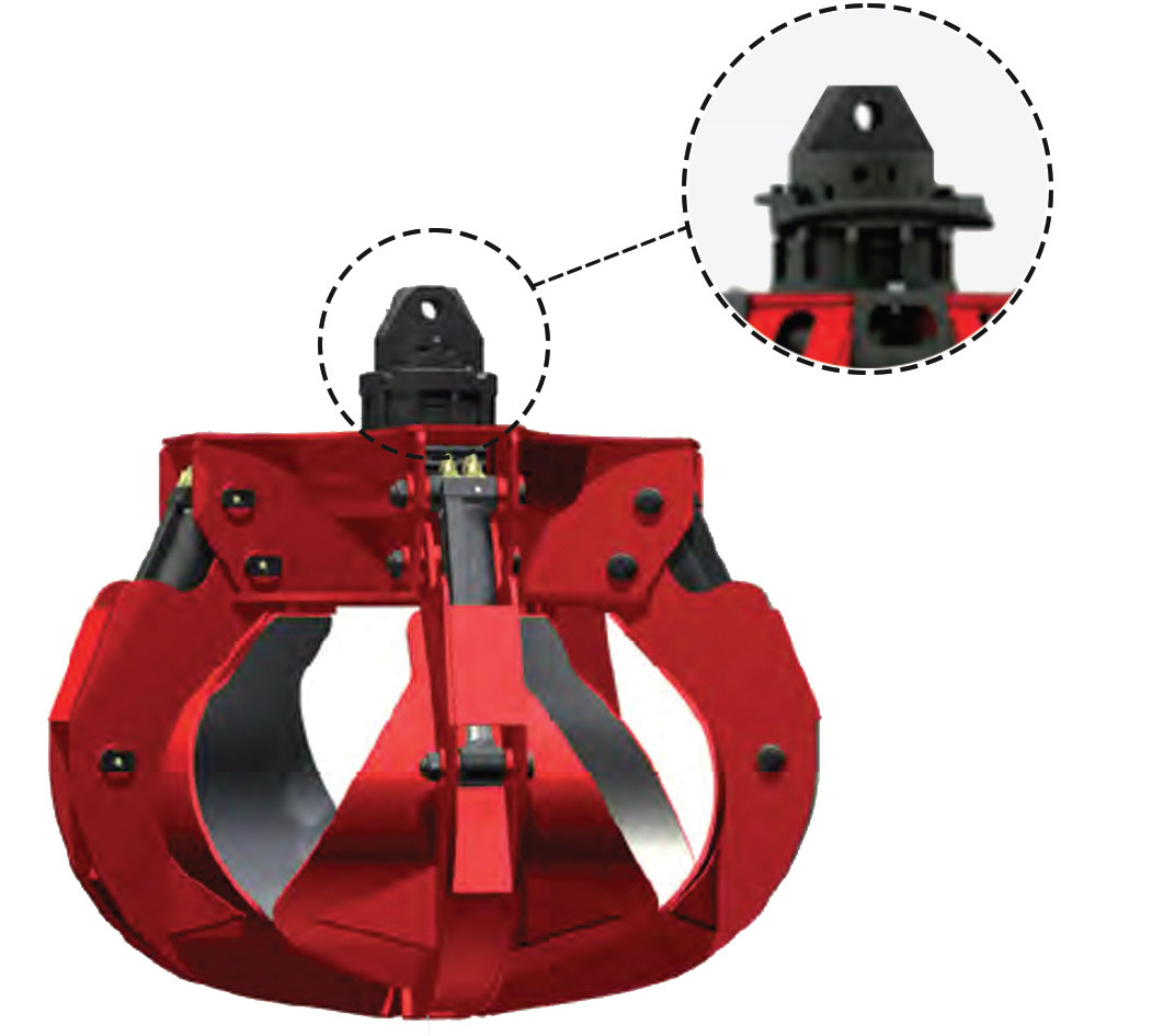 DEMOQ DRH280 - 6P Hydraulic Polyp -grab 470 kg - Greiferi - Celtniecības tehnika: foto 1 DEMOQ DRH280 - 6P Hydraulic Polyp -grab 470 kg - Greiferi - Celtniecības tehnika: foto 1