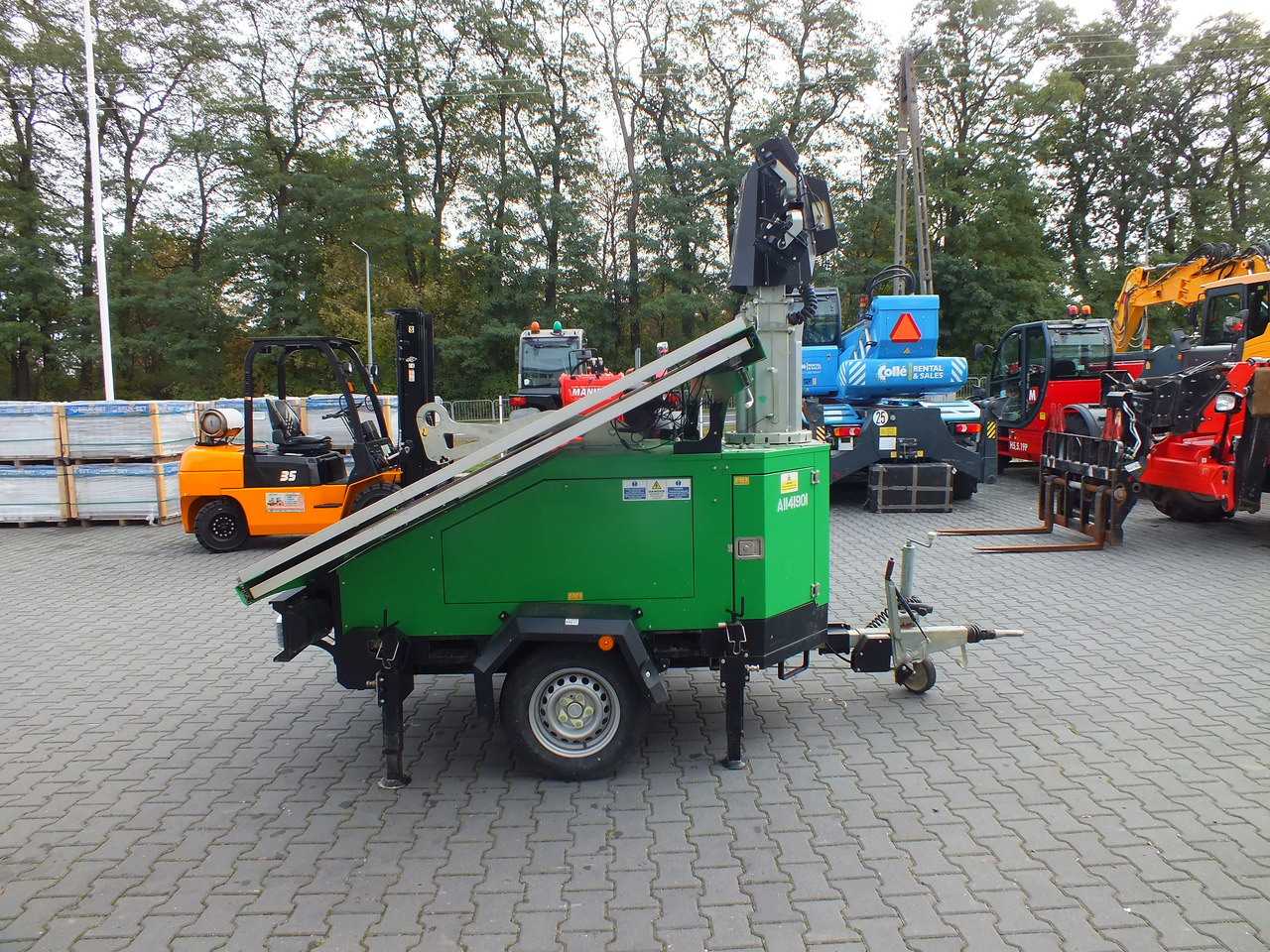 TRIME X-SOLAR - Apgaismojuma stabs - Ekskavators: foto 5 TRIME X-SOLAR - Apgaismojuma stabs - Ekskavators: foto 5