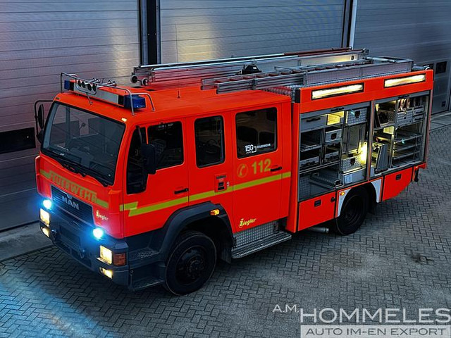 MAN 14.224 4x4 (L80) - Ugunsdzēsēju mašīna: foto 1 MAN 14.224 4x4 (L80) - Ugunsdzēsēju mašīna: foto 1
