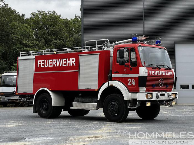 Mercedes-Benz 1626 4x4 - Ugunsdzēsēju mašīna: foto 1 Mercedes-Benz 1626 4x4 - Ugunsdzēsēju mašīna: foto 1