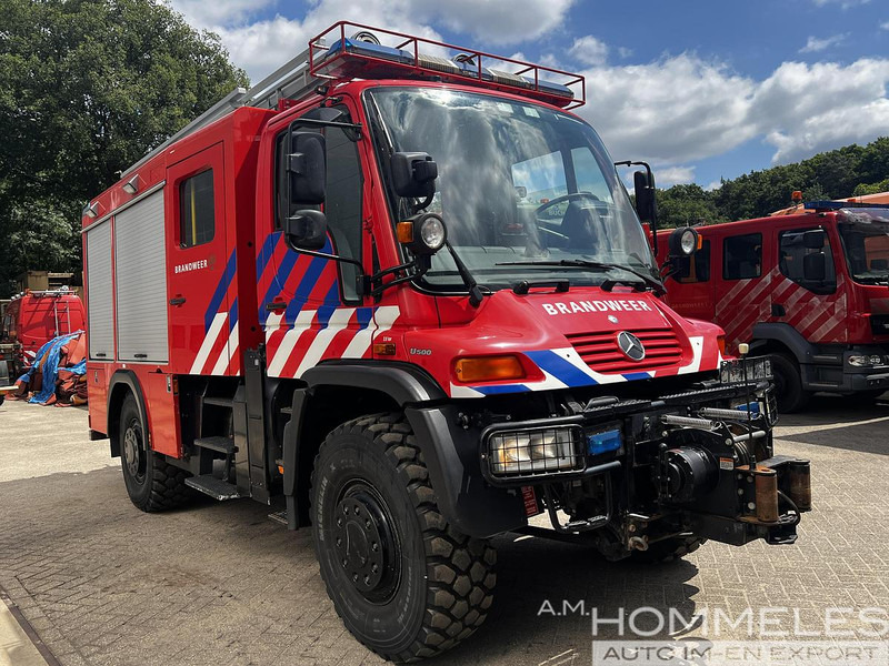 Unimog U500 - Ugunsdzēsēju mašīna: foto 5 Unimog U500 - Ugunsdzēsēju mašīna: foto 5