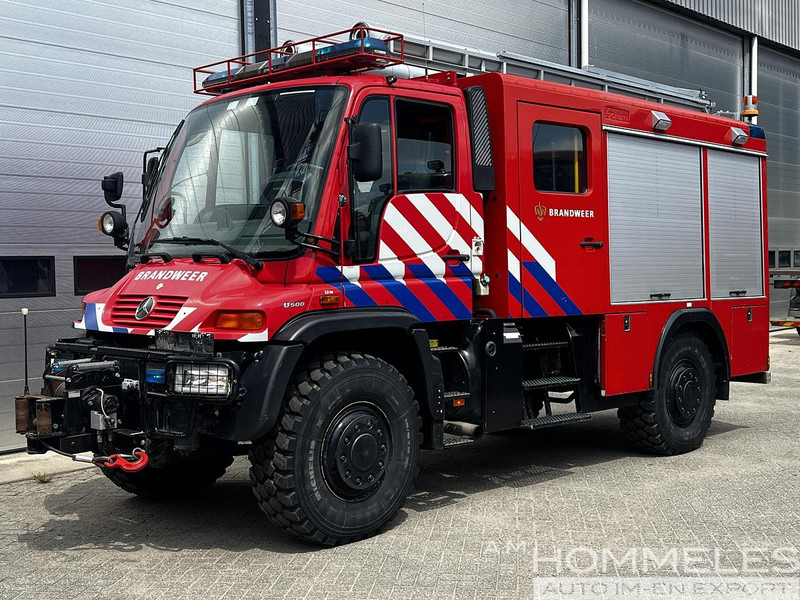 Unimog U500 - Ugunsdzēsēju mašīna: foto 2 Unimog U500 - Ugunsdzēsēju mašīna: foto 2
