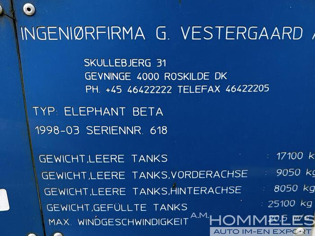 VESTERGAARD ELEPHANT β - Atledošanas mašīna: foto 4 VESTERGAARD ELEPHANT β - Atledošanas mašīna: foto 4