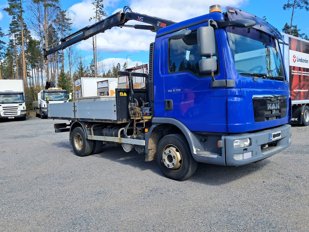 Man TGL 8.150 - Kravas auto ar manipulatoru: foto 1 Man TGL 8.150 - Kravas auto ar manipulatoru: foto 1