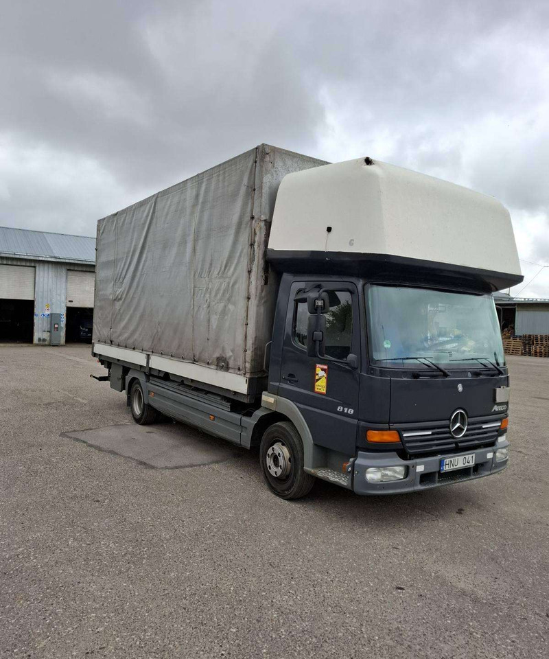 Mercedes-Benz Atego 818 - Kravas automašīna ar tentu: foto 1 Mercedes-Benz Atego 818 - Kravas automašīna ar tentu: foto 1
