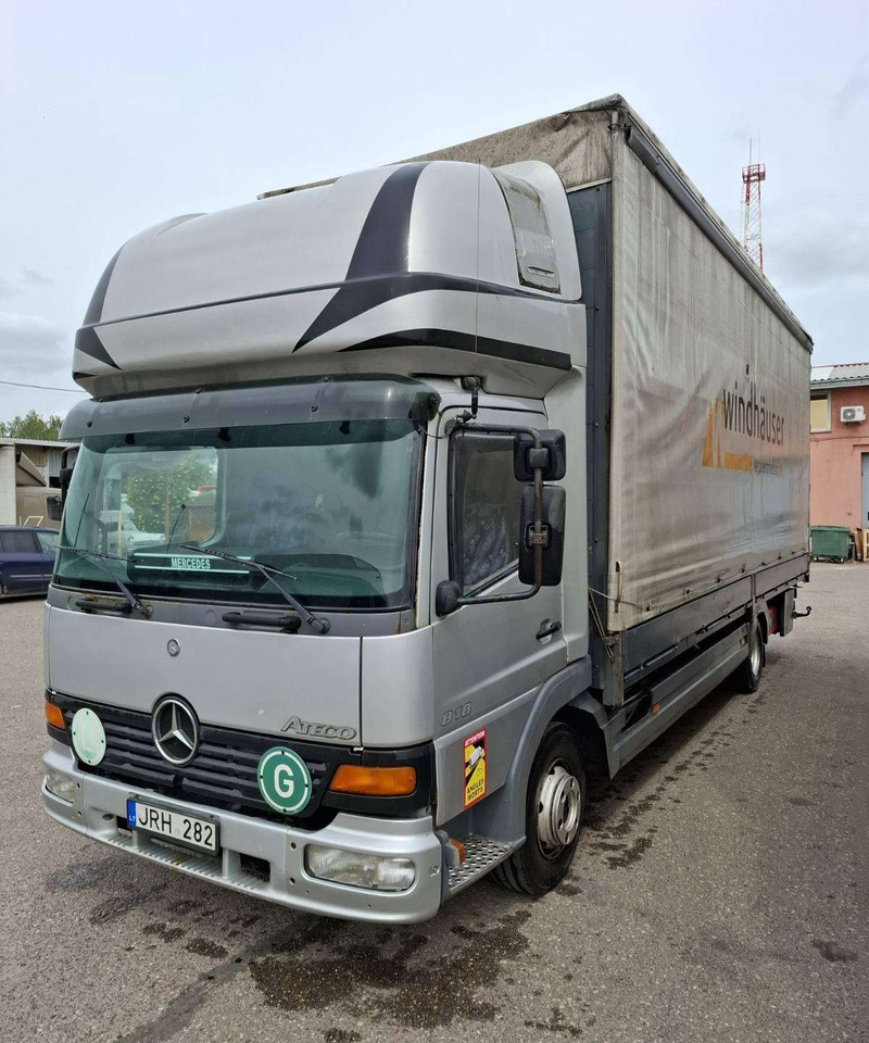 Mercedes-Benz Atego - Kravas automašīna ar tentu: foto 1 Mercedes-Benz Atego - Kravas automašīna ar tentu: foto 1