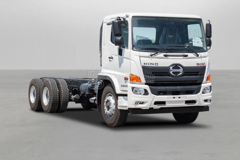 Hino 500 FM 6x4 Chassis - Šasija kravas automašīna: foto 1 Hino 500 FM 6x4 Chassis - Šasija kravas automašīna: foto 1