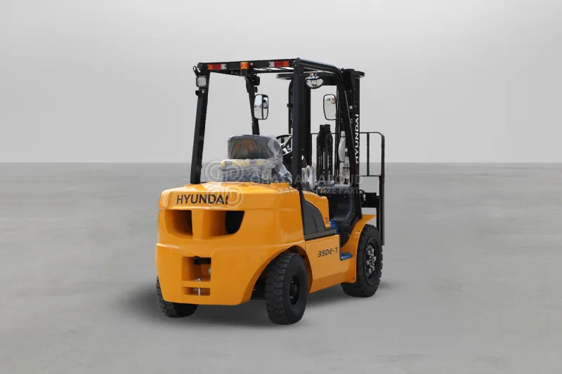 Hyundai Forklift 35DE-7 3.5 TONS DIESEL 3 STAGE - Dīzeļiekrāvējs: foto 4 Hyundai Forklift 35DE-7 3.5 TONS DIESEL 3 STAGE - Dīzeļiekrāvējs: foto 4