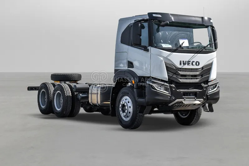 Iveco T-WAY AT380T47H 6x4 R24 Tyres Chassis - Barcelona Stock - Šasija kravas automašīna: foto 1 Iveco T-WAY AT380T47H 6x4 R24 Tyres Chassis - Barcelona Stock - Šasija kravas automašīna: foto 1