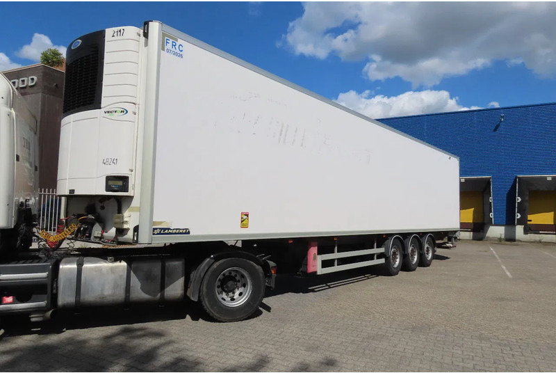 LAMBERET FRC 07/2026, SAF, 5496 diesel hours, CARRIER VECTOR 1550 - Puspiekabe refrižerators: foto 1 LAMBERET FRC 07/2026, SAF, 5496 diesel hours, CARRIER VECTOR 1550 - Puspiekabe refrižerators: foto 1