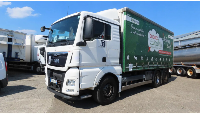MAN TGX 18.480 446577 KM! RETARDER+ liftaxel + moving axel - Kravas automašīna ar tentu: foto 3 MAN TGX 18.480 446577 KM! RETARDER+ liftaxel + moving axel - Kravas automašīna ar tentu: foto 3