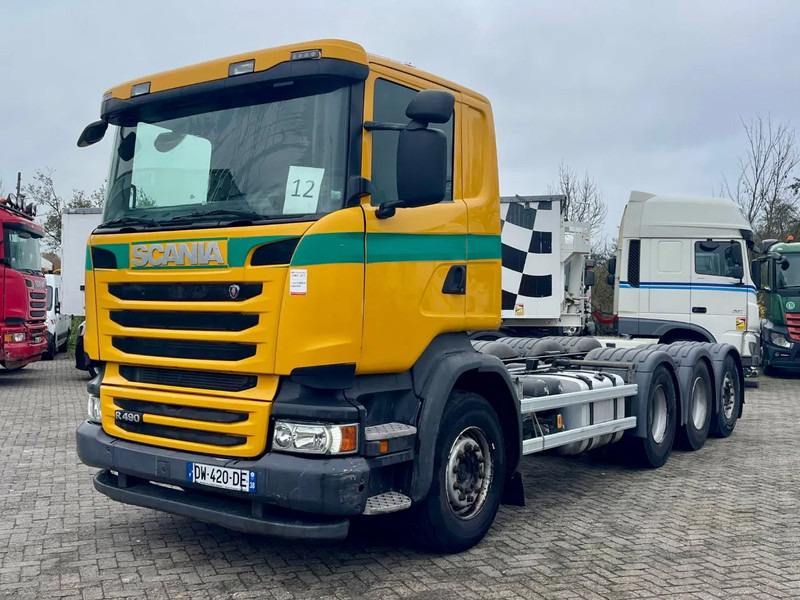 Scania R490 8x4 Retarder - Šasija kravas automašīna: foto 1 Scania R490 8x4 Retarder - Šasija kravas automašīna: foto 1