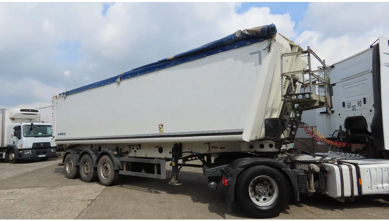 Puspiekabe pašizgāzējs Schmitz Cargobull 50m3, 6510kg, Liftaxel: foto 1