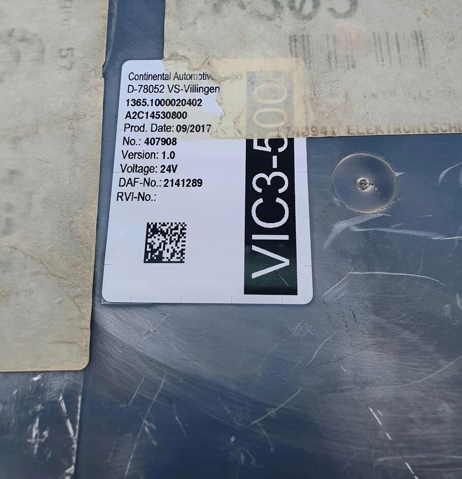 DAF - Elektroniskais vadības bloks (ECU) - Kravas automašīna: foto 3 DAF - Elektroniskais vadības bloks (ECU) - Kravas automašīna: foto 3