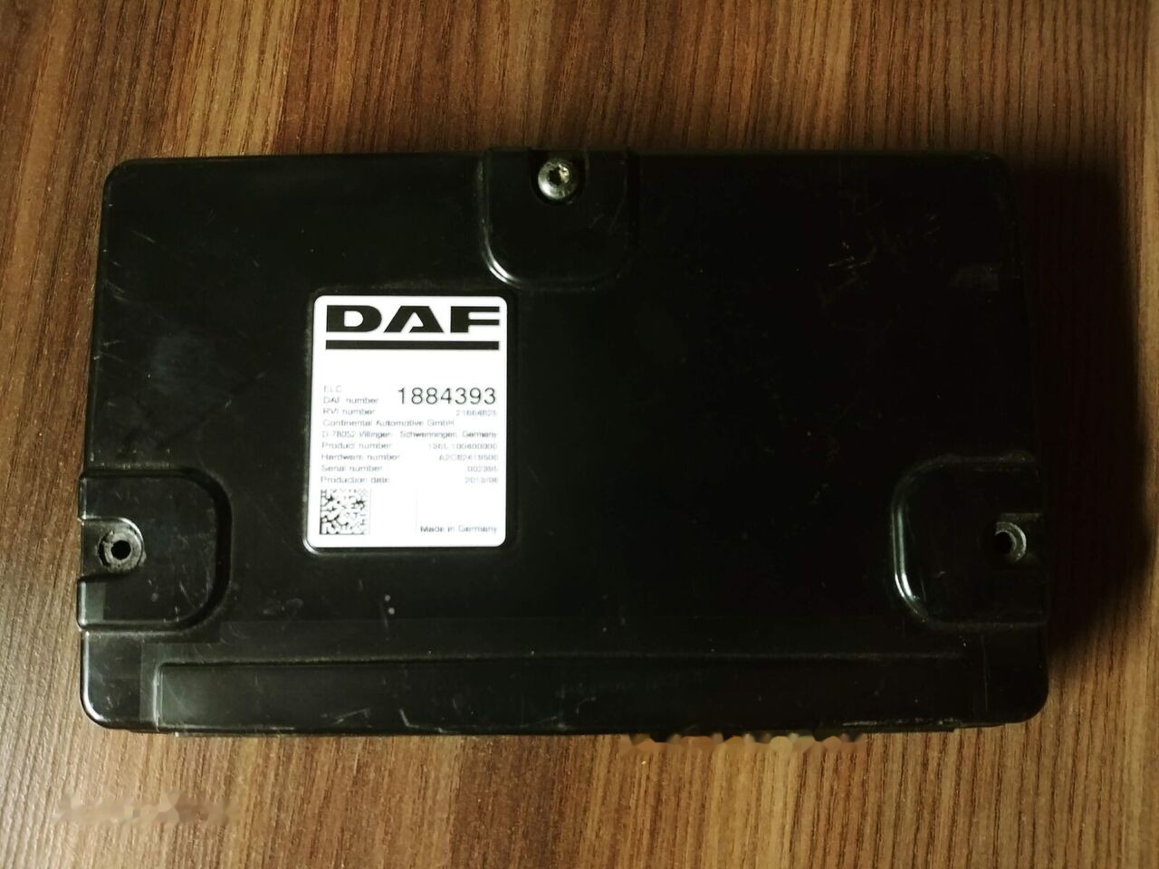 DAF Electronic Light Controller ELC 1884393 DAF CF65 LF45 - Elektroniskais vadības bloks (ECU) - Kravas automašīna: foto 3 DAF Electronic Light Controller ELC 1884393 DAF CF65 LF45 - Elektroniskais vadības bloks (ECU) - Kravas automašīna: foto 3