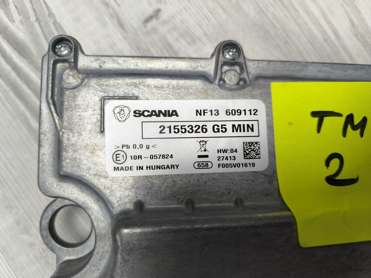 Scania TMS2 2155326 Scania - Elektroniskais vadības bloks (ECU) - Kravas automašīna: foto 1 Scania TMS2 2155326 Scania - Elektroniskais vadības bloks (ECU) - Kravas automašīna: foto 1