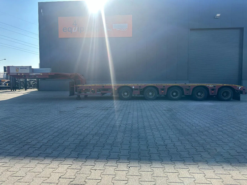 Broshuis 5ABSD-68/2, FIVE AXLE HYDRAULIC STEERED / 2x EXTENDABLE (27m) / SEMI LOW LOADER - Puspiekabe zema profila platforma: foto 4 Broshuis 5ABSD-68/2, FIVE AXLE HYDRAULIC STEERED / 2x EXTENDABLE (27m) / SEMI LOW LOADER - Puspiekabe zema profila platforma: foto 4